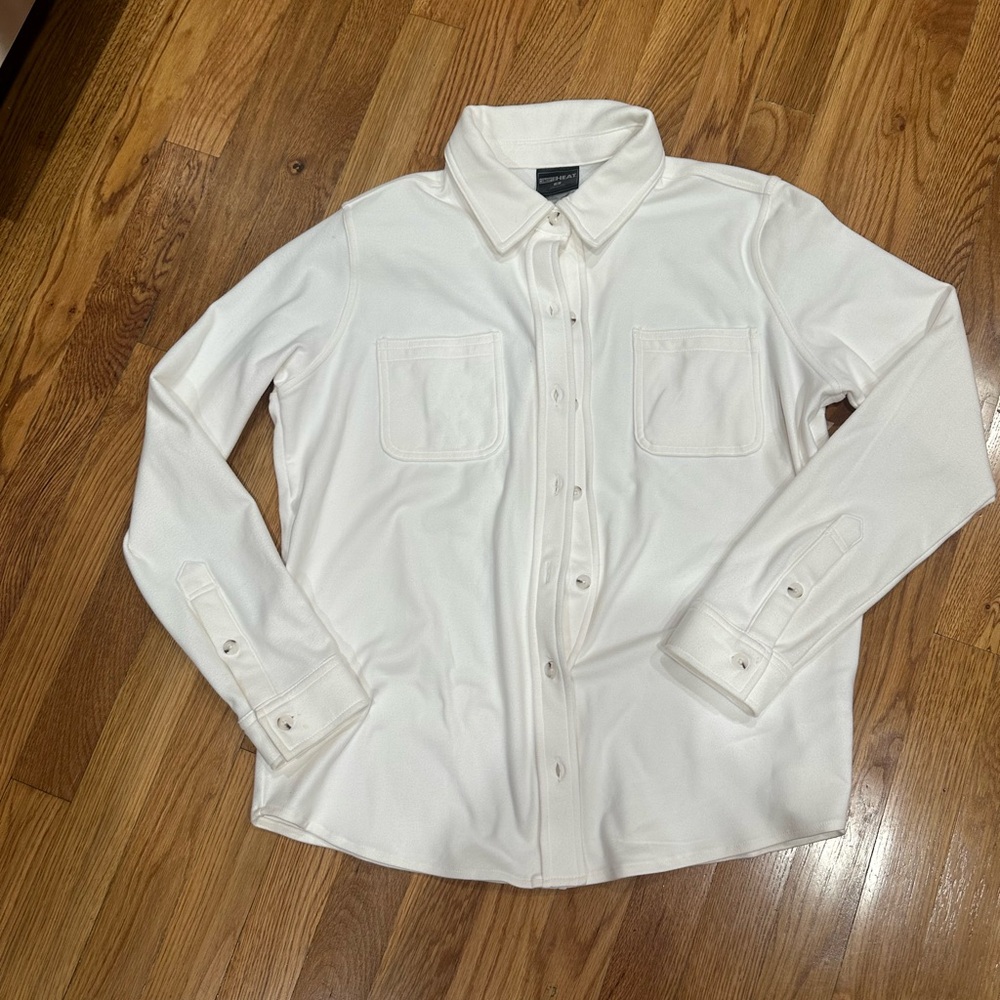 Off white Button-Up Shirt
Small 32 Heat